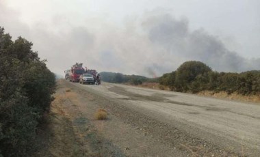 Eceabat'taki yangın kontrol altına alındı