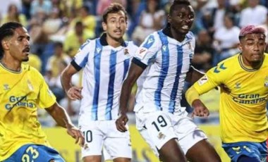 Las Palmas ile Real Sociedad yenişemedi