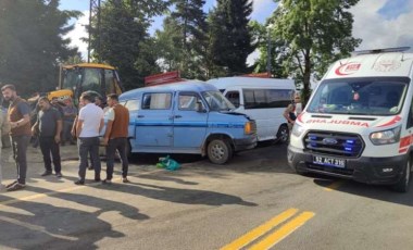 Ordu'da feci kaza... İki minibüs çarpıştı: 20 kişi yaralandı!