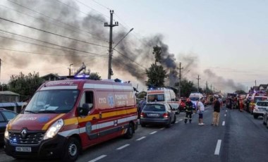 Romanya’da akaryakıt istasyonunda patlama: 1 ölü, 58 yaralı