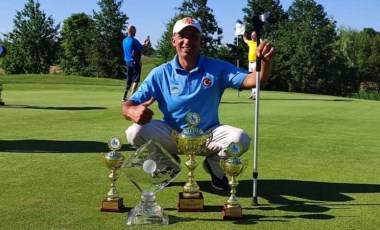 Milli golfçü Mehmet Kazan, Çekya'da şampiyon oldu