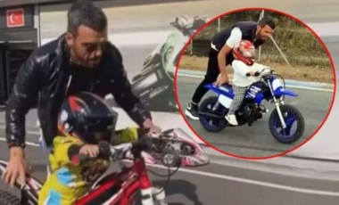 Kenan Sofuoğlu’nun 4 yaşındaki oğlu Zayn motosikletle kaza yaptı