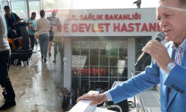 Cumhurbaşkanı Erdoğan açmıştı: Hatay Defne Devlet Hastanesi’ni yine su bastı