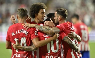 Atletico Madrid, Rayo Vallecano'yu 7 golle geçti!