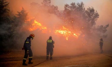 Largest forest fire in EU history strikes Greece