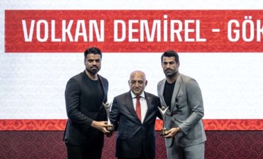 TFF'den Volkan Demirel ve Gökhan Zan'a Fair Play Özel Ödülü