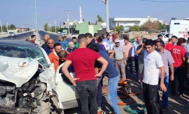 Mardin'de ciple kamyonet çarpıştı: 5 yaralı