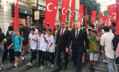 30 Ağustos Zafer Bayramı 'İstiklal Yürüyüşü' ile kutlandı