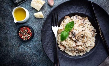 Risotto nasıl yapılır? Adım adım mantarlı risotto tarifi…