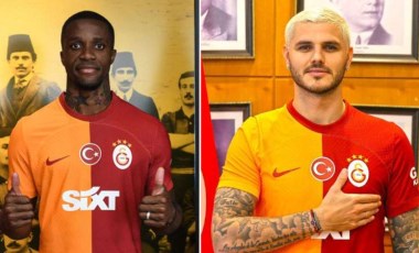 Son dakika: Galatasaray'dan Wilfried Zaha ve Mauro Icardi kararı