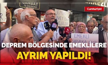 Emekliler maaş zamlarını protesto etti!