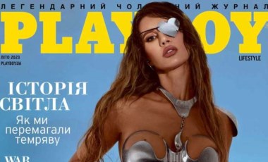 Savaşta yaralanan Ukraynalı model, Playboy'a poz verdi