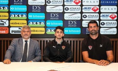 Atakaş Hatayspor, Ömer Faruk Beyaz için imza töreni düzenledi