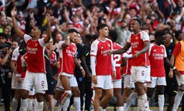 Community Shield'de şampiyon Arsenal! Manchester City 1 - 4 Arsenal