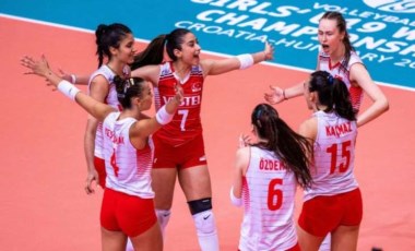 Türkiye U19 Milli Voleybol Takımı son 16 turuna yükseldi