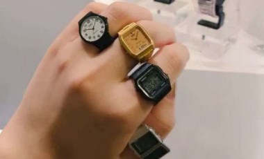 Casio yüzük şeklindeki saatlerini tanıttı