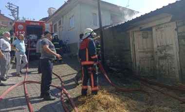 Kastamonu'da depo yangını!