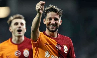 Dries Mertens, Galatasaray tarihine geçti!