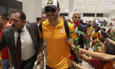 Galatasaray kafilesi Gaziantep'e gitti