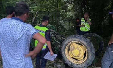 Fındık işçilerini taşıyan traktör şarampole yuvarlandı: 13 yaralı