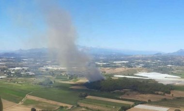 Antalya'daki orman yangını kontrol altına alındı