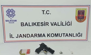 Balıkesir'de uyuşturucu operasyonu: 3 gözaltı