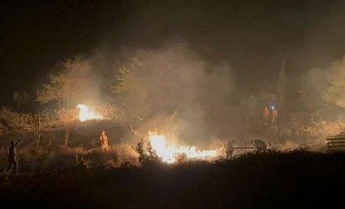 Aydın'da makilik alanda çıkan yangın yoğun çalışma sonucu söndürüldü