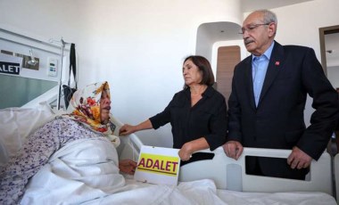 Kılıçdaroğlu'ndan ameliyat olan Emine Şenyaşar'a ziyaret: 'Erdoğan, katilleri senden-benden diye mi ayırıyorsun?'