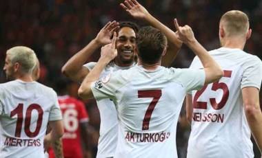 Rams Park'ta gol yağmuru! Galatasaray'ın evinde bileği bükülmüyor... Galatasaray 4-2 Samsunspor