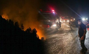 Alanya'da orman yangını! Havadan ve karadan müdahale sürüyor