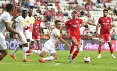 Antalya'da puanlar paylaşıldı! Antalyaspor 1-1 Kayserispor