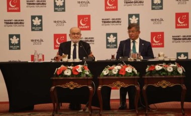 Karamollaoğlu ve Davutoğlu'ndan yerel seçimler için 'iş birliği' kararı