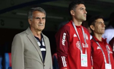 Beşiktaş'ta Şenol Güneş'ten ilk 11'e neşter!