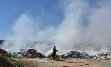 Kastamonu'da sanayi sitesinde korkutan yangın