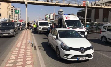 Diyarbakır'da zincirleme kaza: 4 yaralı