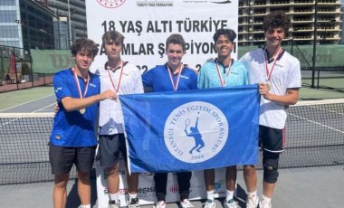 18 Yaş Altı Türkiye Takımlar Şampiyonası'nı, İstanbul Tenis Eğitim Spor Kulubü 2. tamamladı