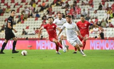 Antalyaspor ligte galibiyet ile tanıştı!