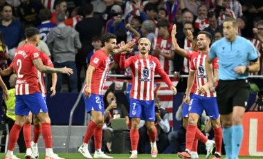 Madrid derbisinde kazanan Atletico Madrid!