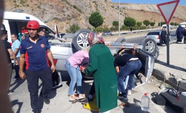 Tokat’ta korkunç kaza... Otomobil takla attı: Aynı aileden 1 çocuk öldü, 4 yaralı