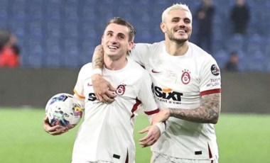 Galatasaray'dan ilginç penaltı organizasyonu: Icardi topu dışarıya attı!