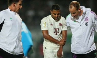 Serge Gnabry'den Galatasaray'ın rakibi Bayern Münih'e kötü haber!