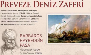 Türk denizcilik tarihinin gururu Preveze Deniz Zaferi 485 yaşında