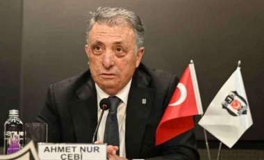 Beşiktaş'ta taraftar Ahmet Nur Çebi'yi istifaya davet etti!