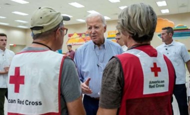 ABD Başkanı Biden, Idalia Kasırgası'nın vurduğu Florida'yı ziyaret etti