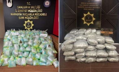 167 kilo sentetik uyuşturucu ele geçirildi: 4 gözaltı!