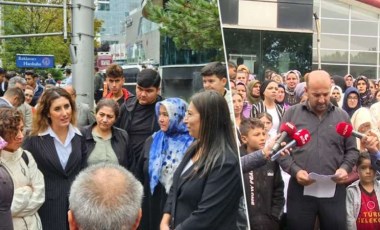 Maden ocağında açlık grevi yapan işçilerin ailelerin Ankara'da eylem yaptı