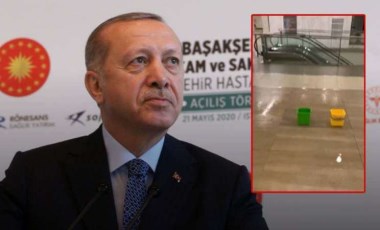 Erdoğan'ın 'muhteşem eser' dediği Çam ve Sakura Hastanesi bu hale geldi...