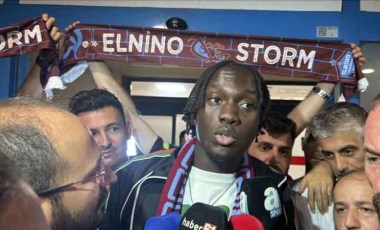 Trabzonspor'un yeni transferi Batista Mendy, Trabzon'a geldi