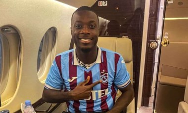 Trabzonspor'un yeni transferi Nicolas Pepe imza için İstanbul'a geldi