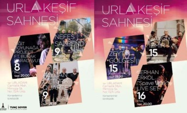 Urla Keşif Konserleri başlıyor